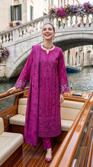 Luxury Embroidered Dhanak 3pc