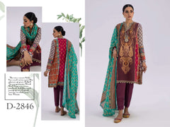 Sana Safinaz Printed 3pc Lawn Suit