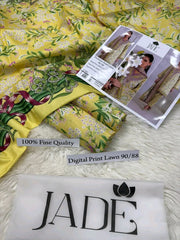 Premium Digital Print Lawn 3pc Suit