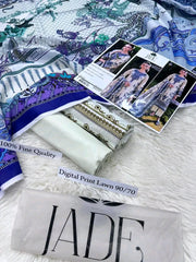 Premium Digital Print Lawn 3pc Suit