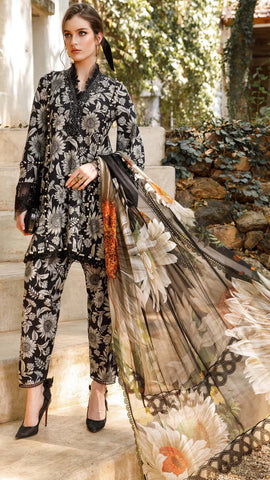 Printed lawn 3pc