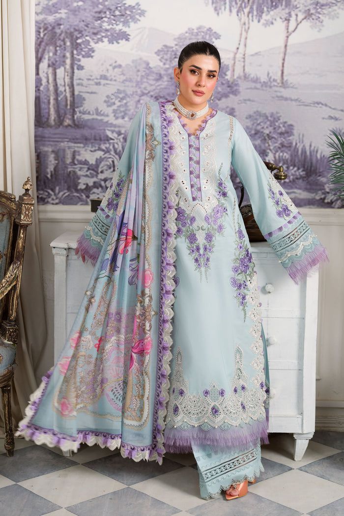 Blossom Embroidery 3pc Lawn Suit