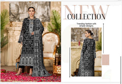 Signature Printed 3pc Lawn Suit