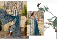 Signature Printed 3pc Lawn Suit